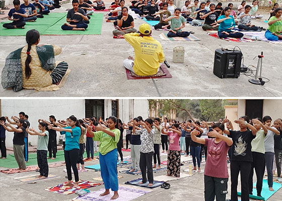Image for article Nagpur, Indie: V Indii: Studenti vysokých škol mají užitek z výuky Falun Dafa