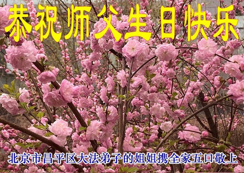 Image for article Praktikující Falun Dafa z provincie Hubei slaví Světový den Falun Dafa a s úctou přejí Mistrovi Li Hongzhi všechno nejlepší k narozeninám (21 pozdravů)