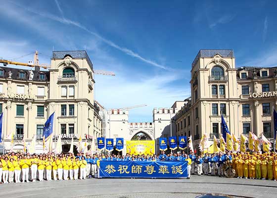 Image for article ​Praktikující v Německu a Rakousku vyjadřují vděčnost Falun Dafa a Mistru Liovi