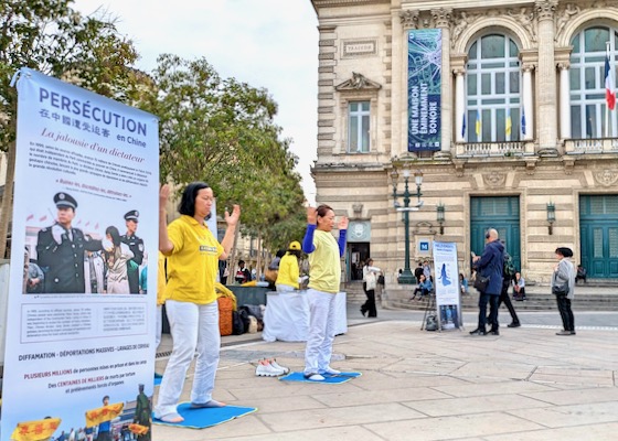 Image for article Montpellier, Francie: Informační den zvyšuje povědomí o pronásledování ze strany čínského režimu