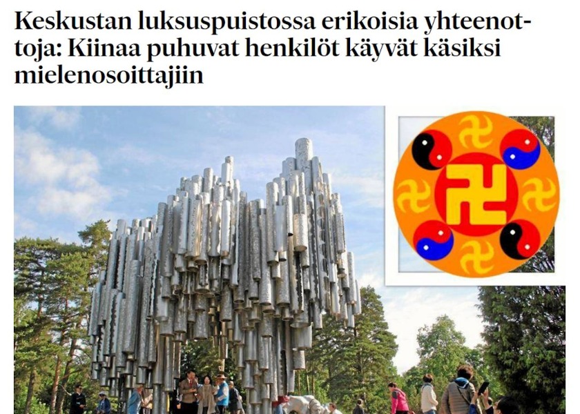 Image for article Finsko: Média informují o útocích na praktikující Falun Gongu