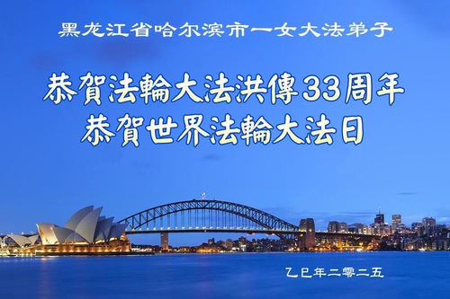 Image for article Praktikující Falun Dafa ze Šanghaje oslavují Světový den Falun Dafa (18 pozdravů)