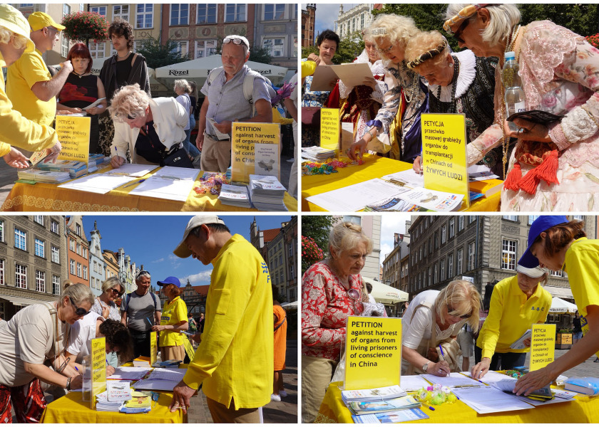 Image for article Představení Falun Dafa v přístavním městě na severu Polska