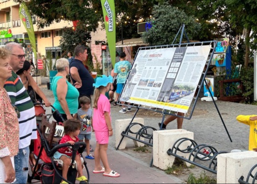 Image for article Rumuni podporují Pravdivost, Soucit a Snášenlivost na informačních akcích k představení Falun Dafa