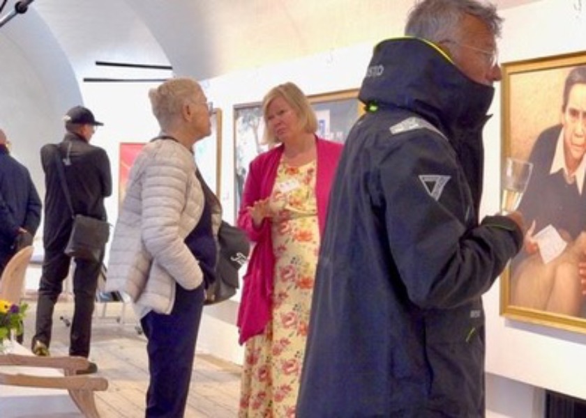 Image for article Marstrand, Švédsko: Výstava umění přináší inspiraci a naději