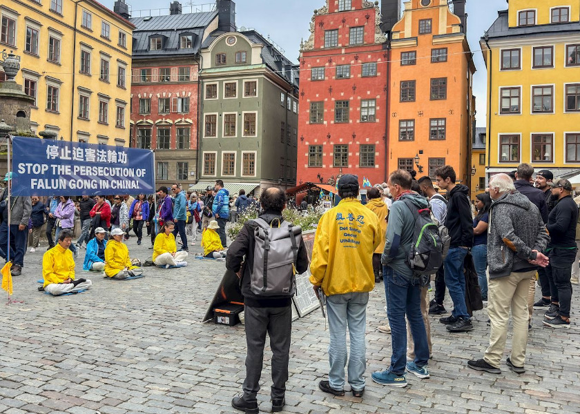 Image for article Podpora Falun Dafa ve Švédsku