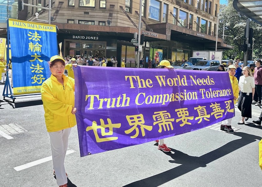 Image for article Austrálie: Lidé chválí Falun Dafa a odsuzují pronásledování v Číně