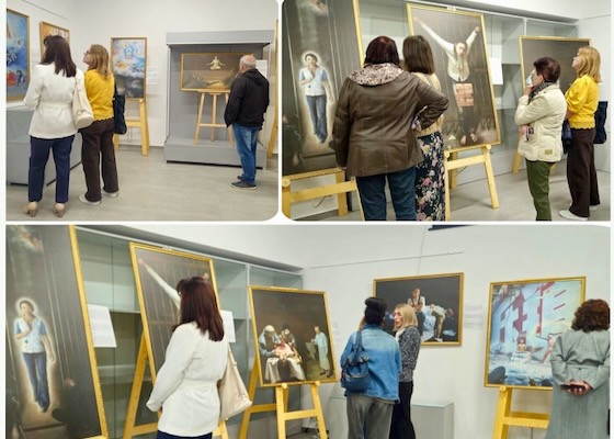 Image for article Bulharsko: Výstava umění Pravdivost–Soucit–Snášenlivost zaujala bulharské umělce a novináře ve městě Svilengrad