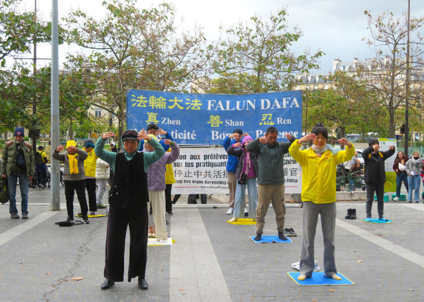 Image for article Paříž, Francie: Výzva k ukončení pronásledování páchaného čínským režimem