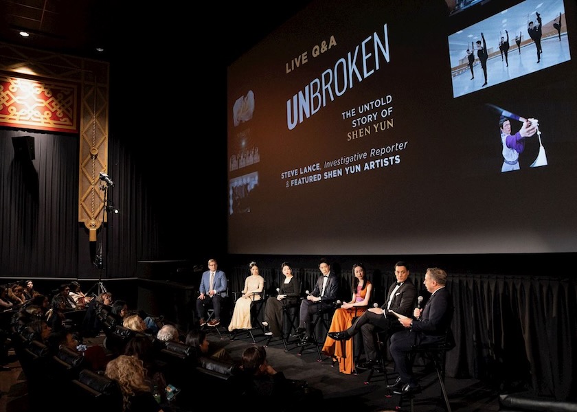 Image for article New York: Účastníky premiéry dokumentárního filmu „Unbroken“ hluboce oslovil duch umělců Shen Yun