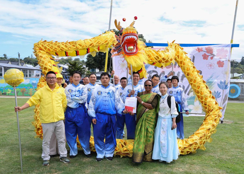Image for article Falun Dafa na asijsko-pacifickém festivalu ve Whanganui na Novém Zélandu